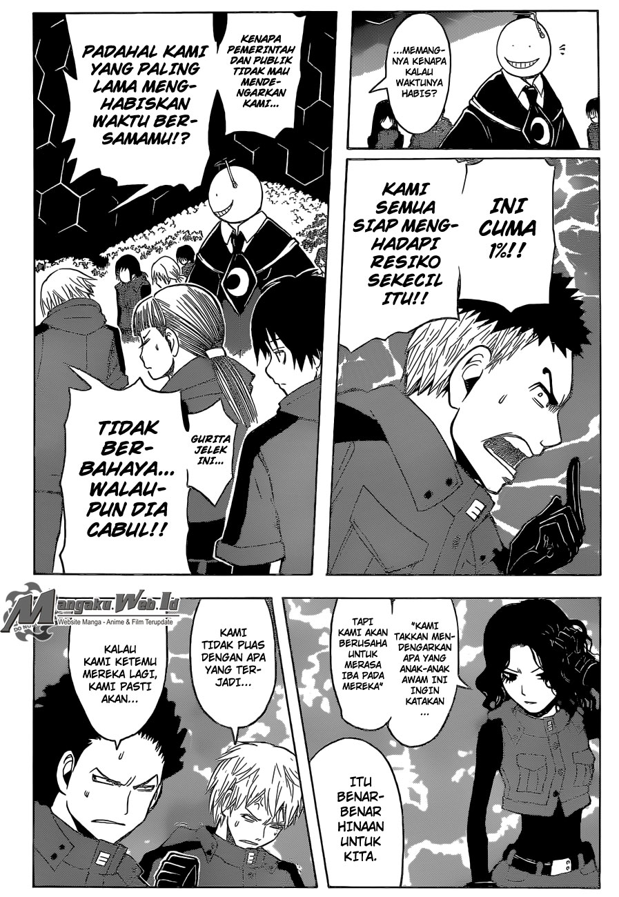 Assassination Classroom Bab 170 halaman 7