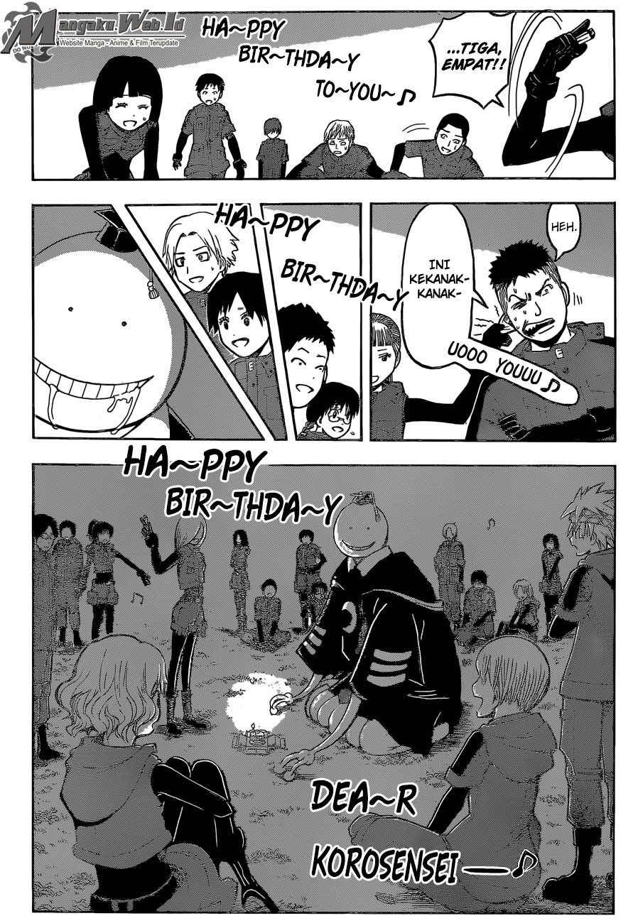 Assassination Classroom Bab 170 halaman 15