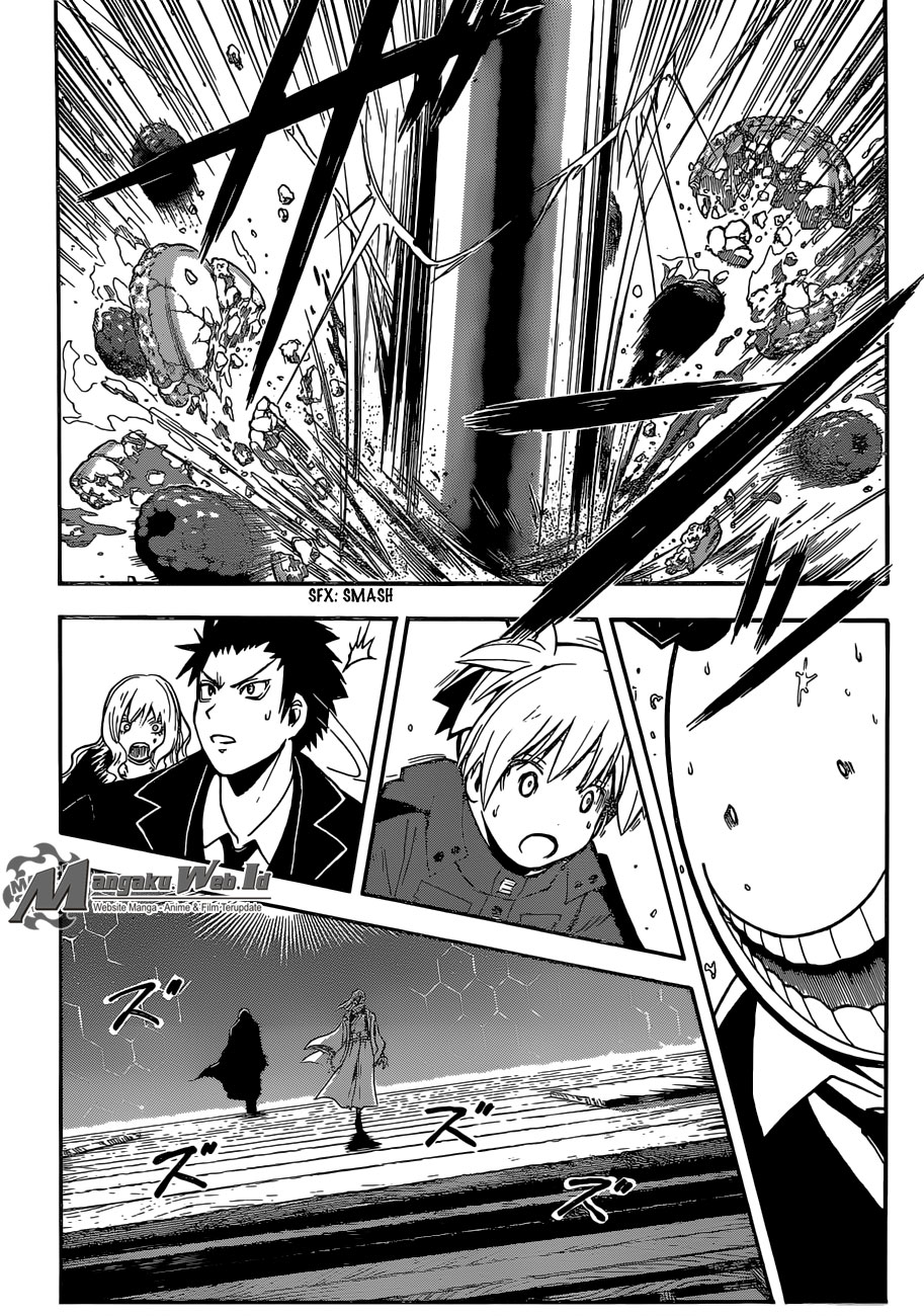 Assassination Classroom Bab 170 halaman 17