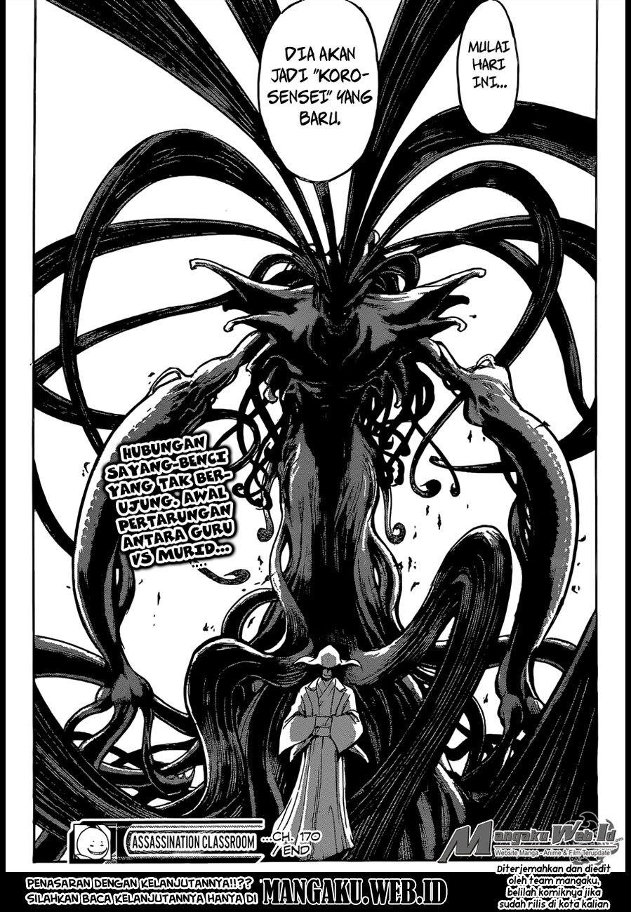 Assassination Classroom Bab 170 halaman 20