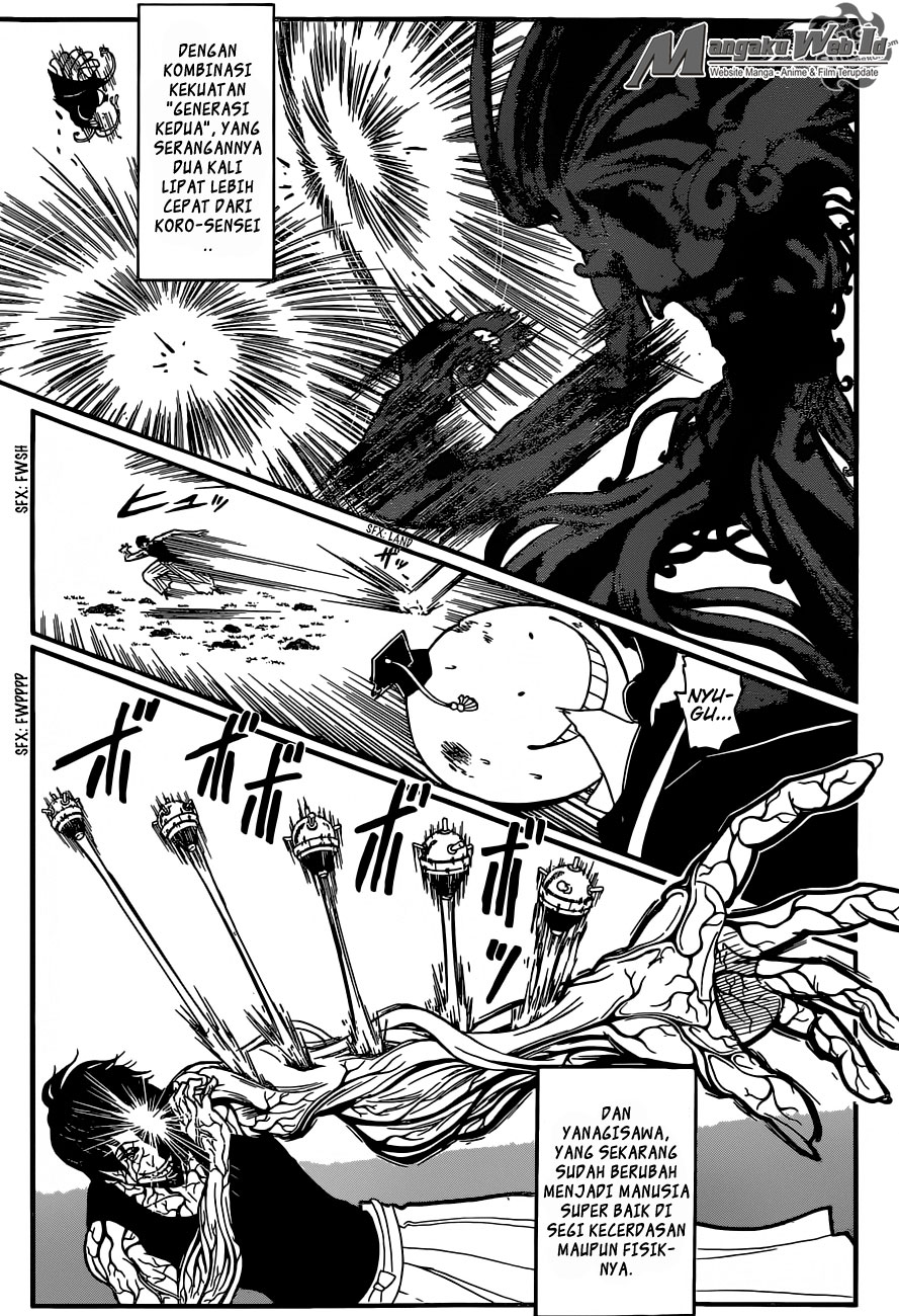Assassination Classroom Bab 172 halaman 4
