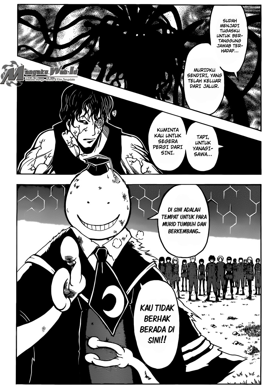 Assassination Classroom Bab 172 halaman 17