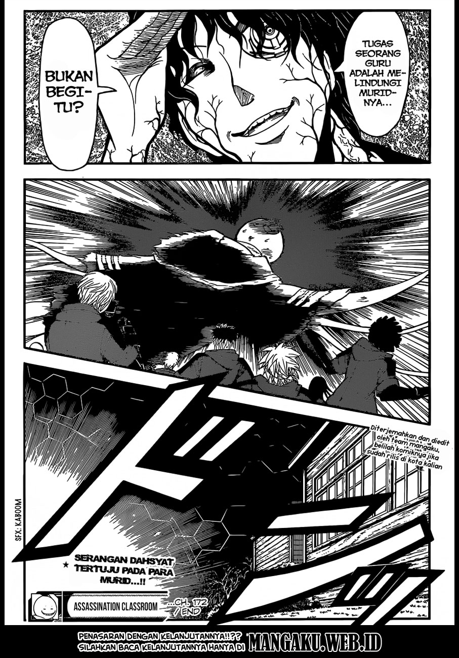 Assassination Classroom Bab 172 halaman 20