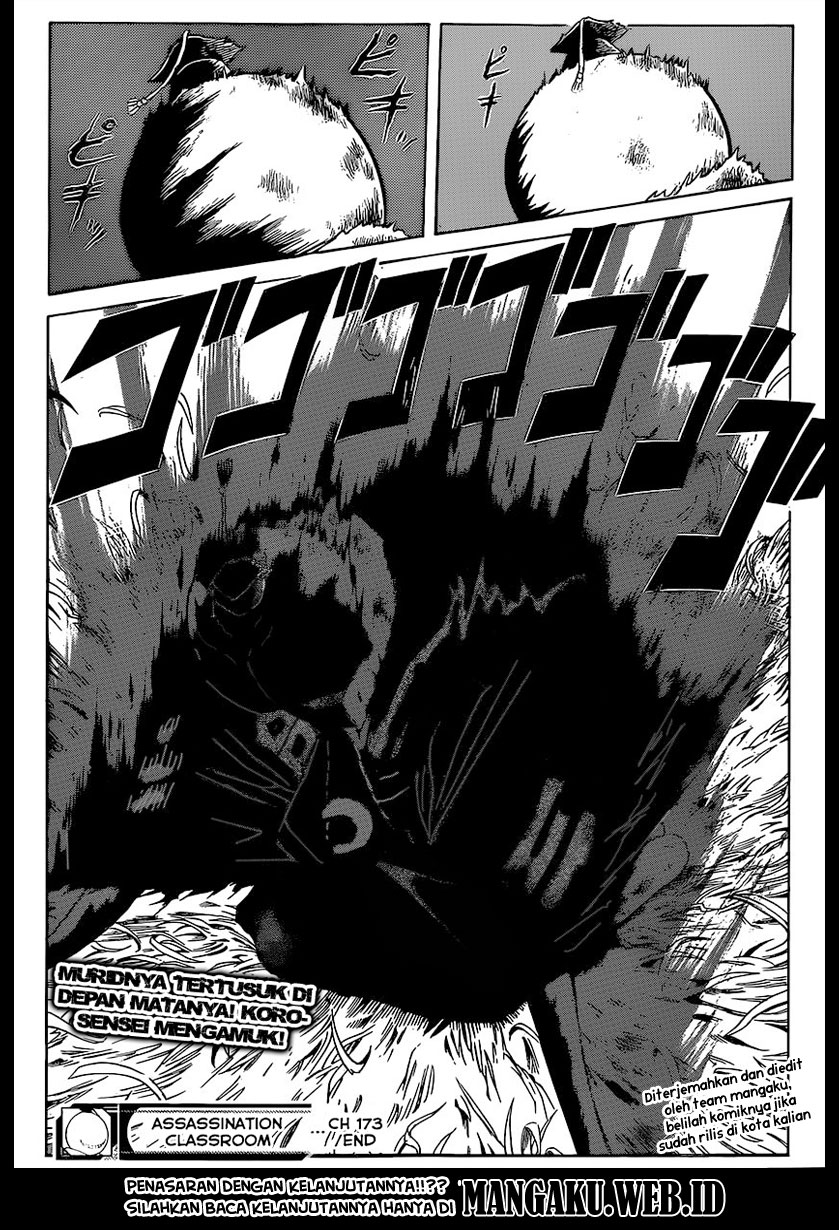 Assassination Classroom Bab 173 halaman 19