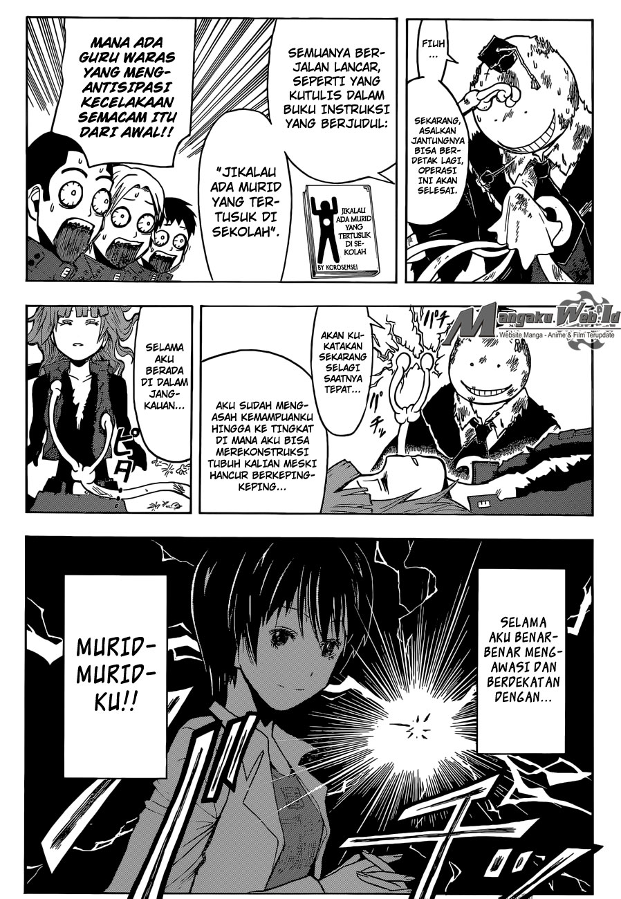 Assassination Classroom Bab 175 halaman 17