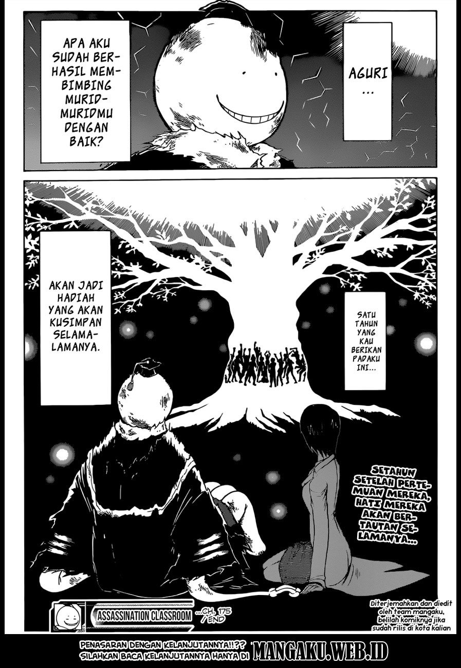 Assassination Classroom Bab 175 halaman 20