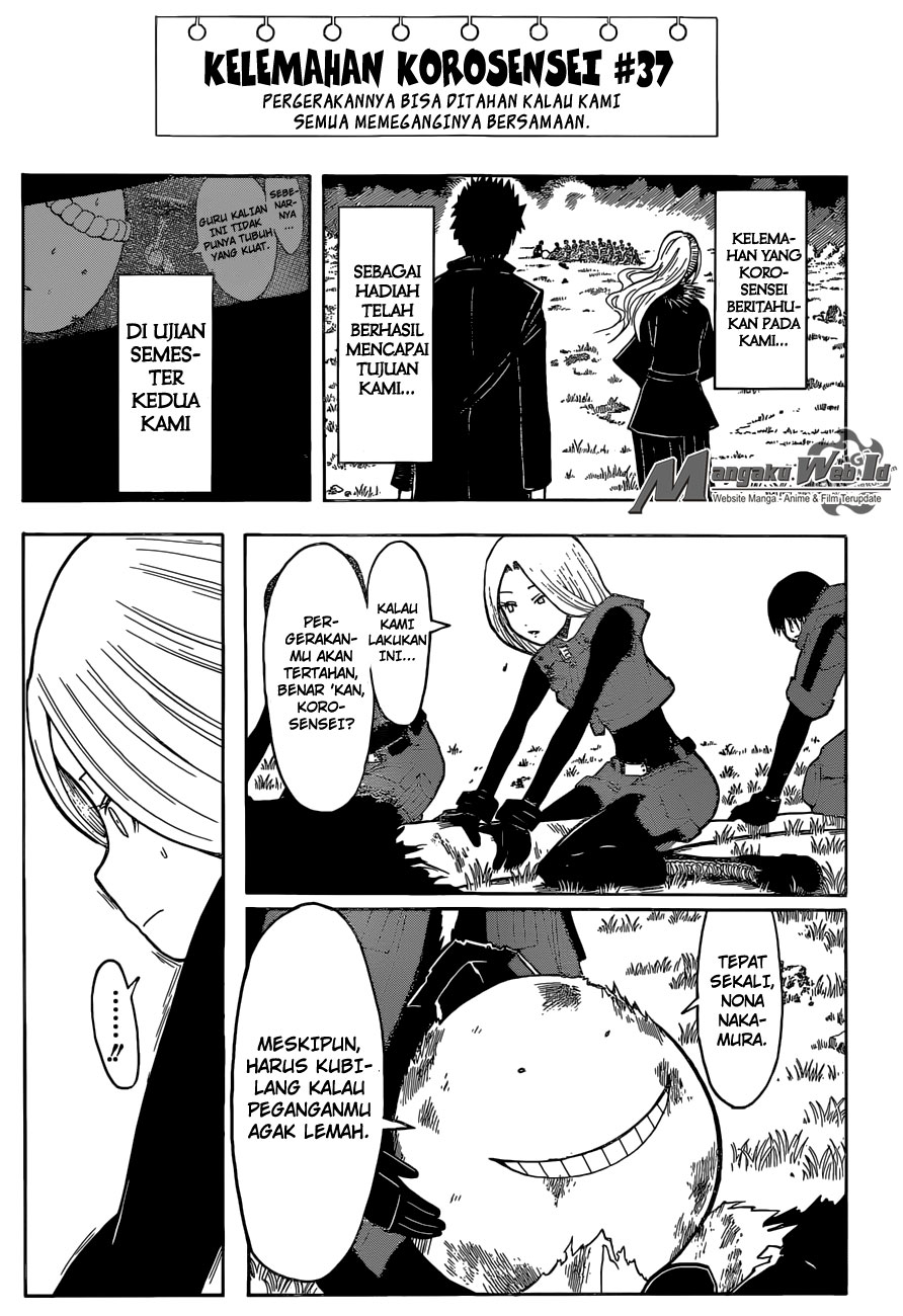 Assassination Classroom Bab 176 halaman 17