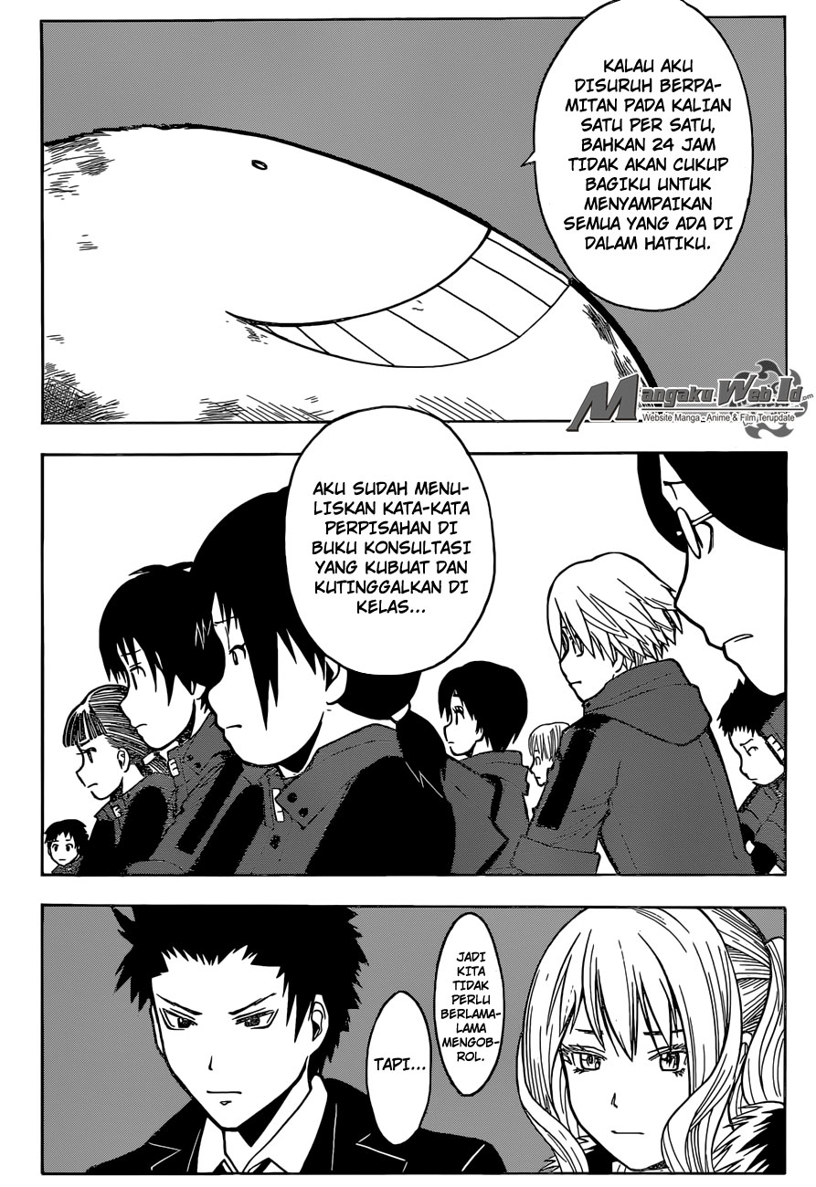 Assassination Classroom Bab 176 halaman 22