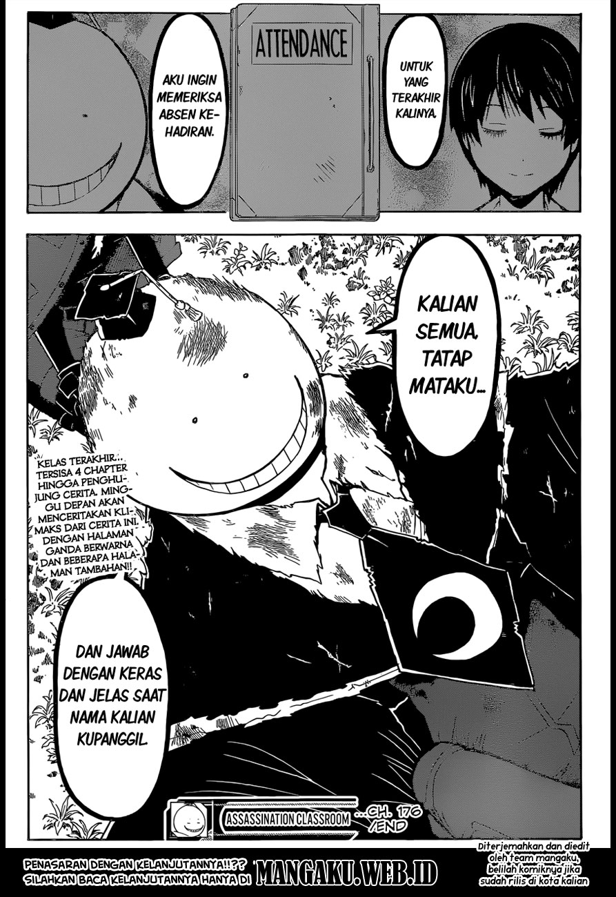 Assassination Classroom Bab 176 halaman 23