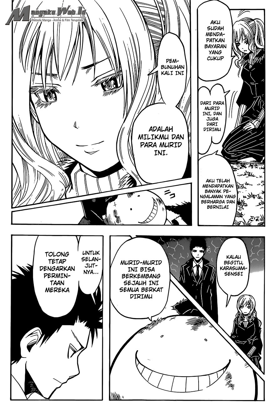 Assassination Classroom Bab 177 halaman 4