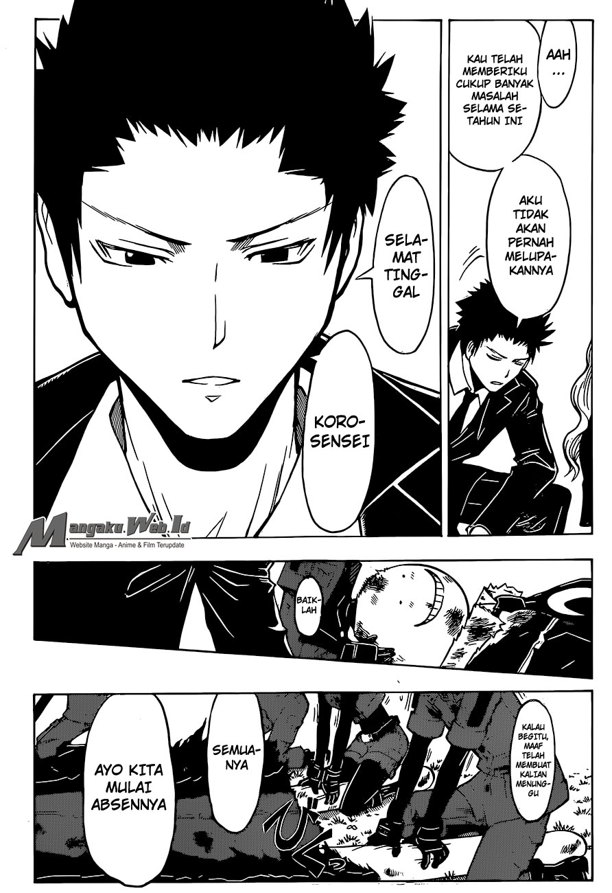 Assassination Classroom Bab 177 halaman 5
