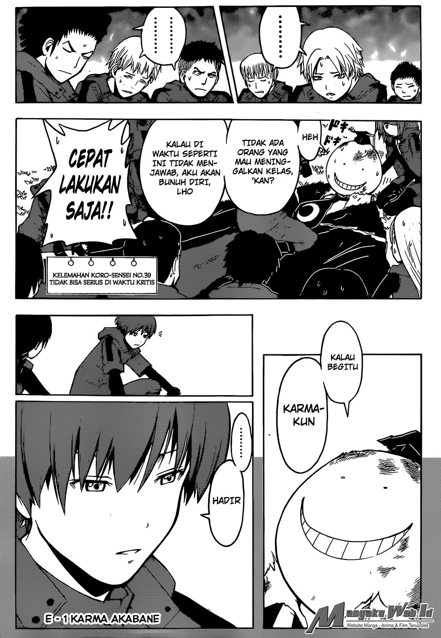 Assassination Classroom Bab 177 halaman 6