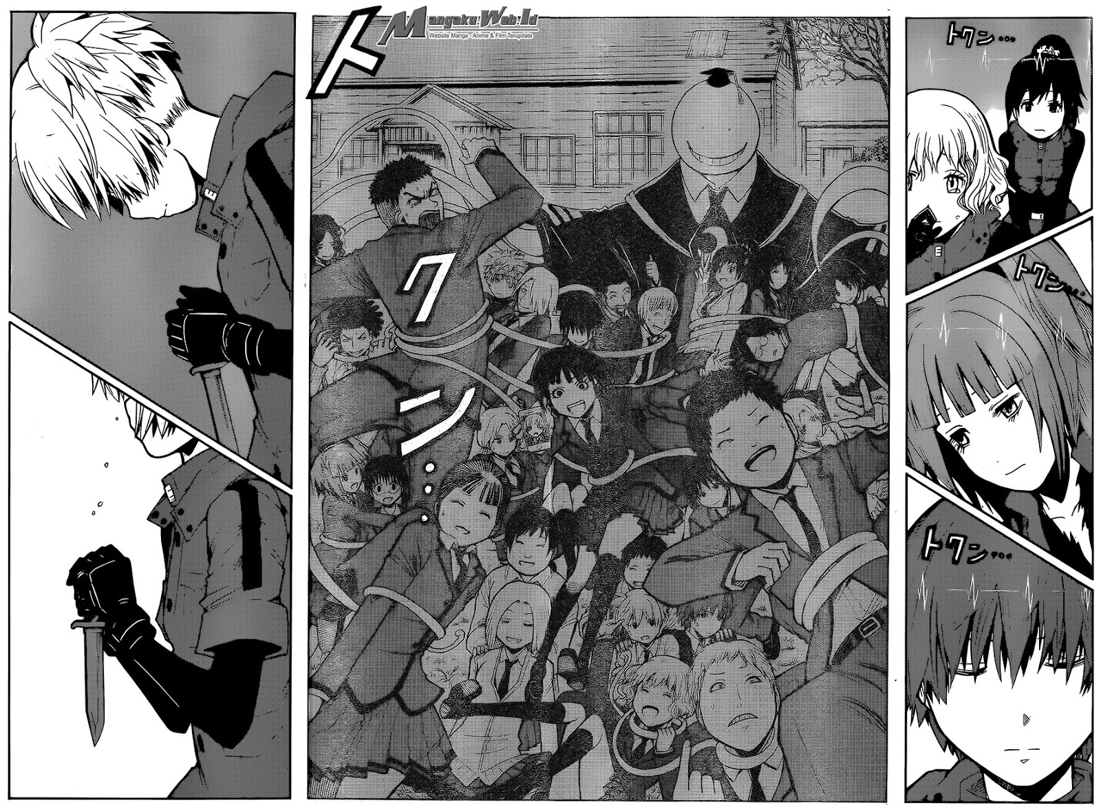 Assassination Classroom Bab 177 halaman 17