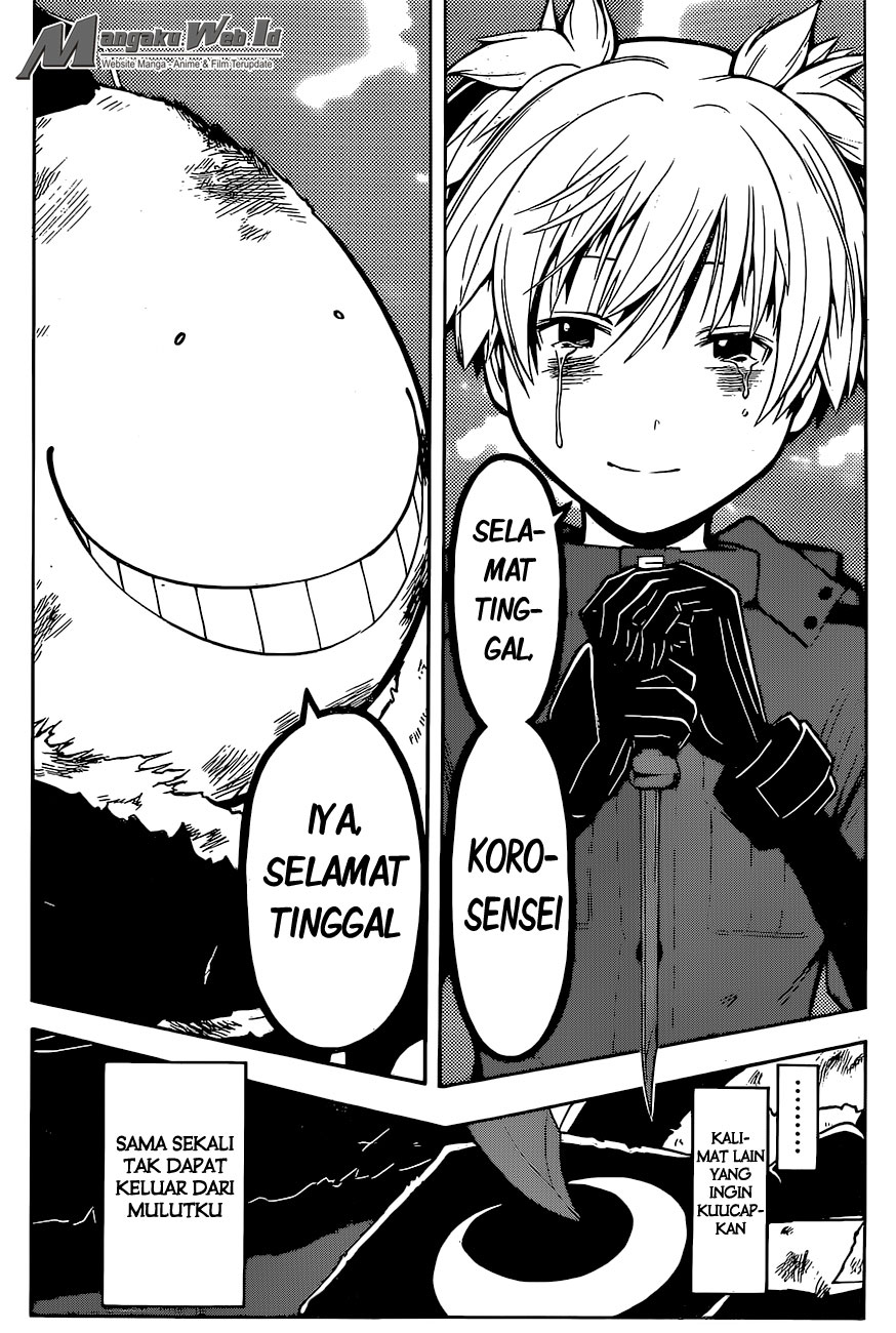 Assassination Classroom Bab 177 halaman 18