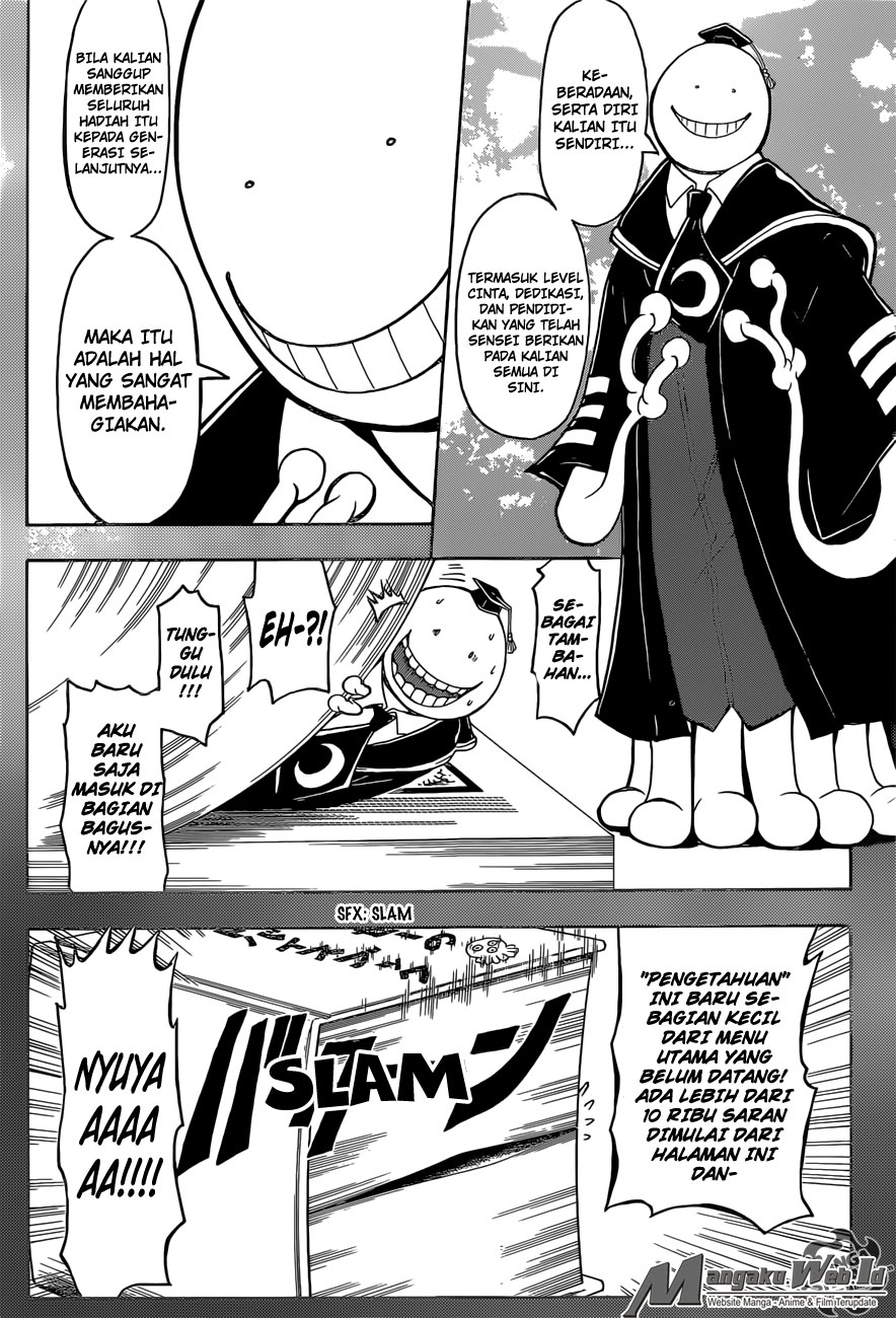 Assassination Classroom Bab 178 halaman 4