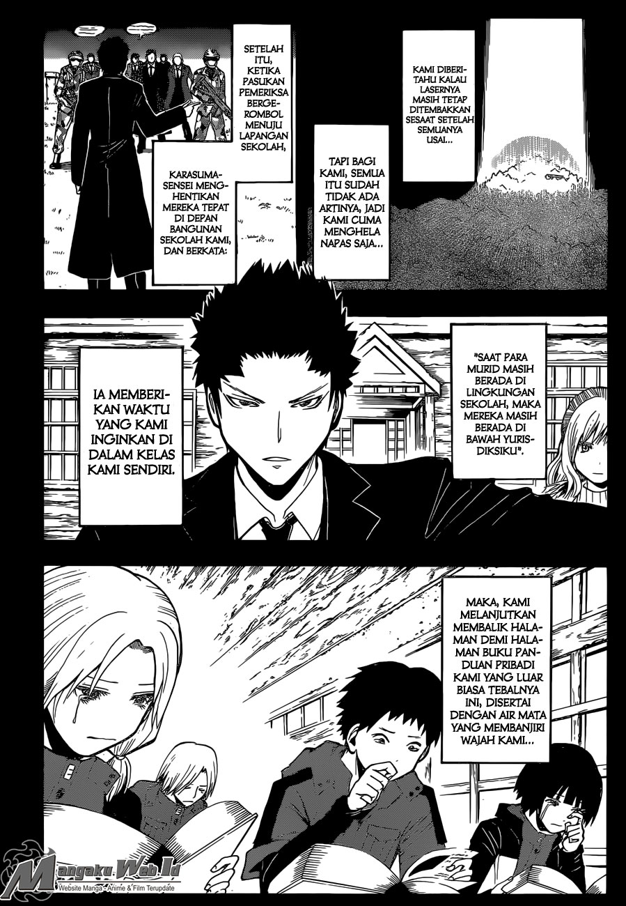 Assassination Classroom Bab 178 halaman 7