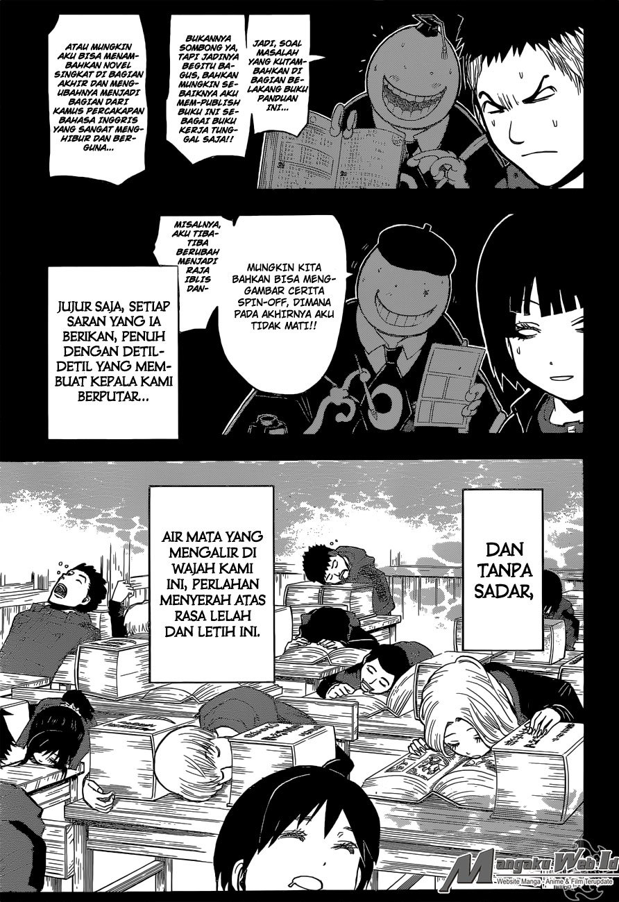 Assassination Classroom Bab 178 halaman 8