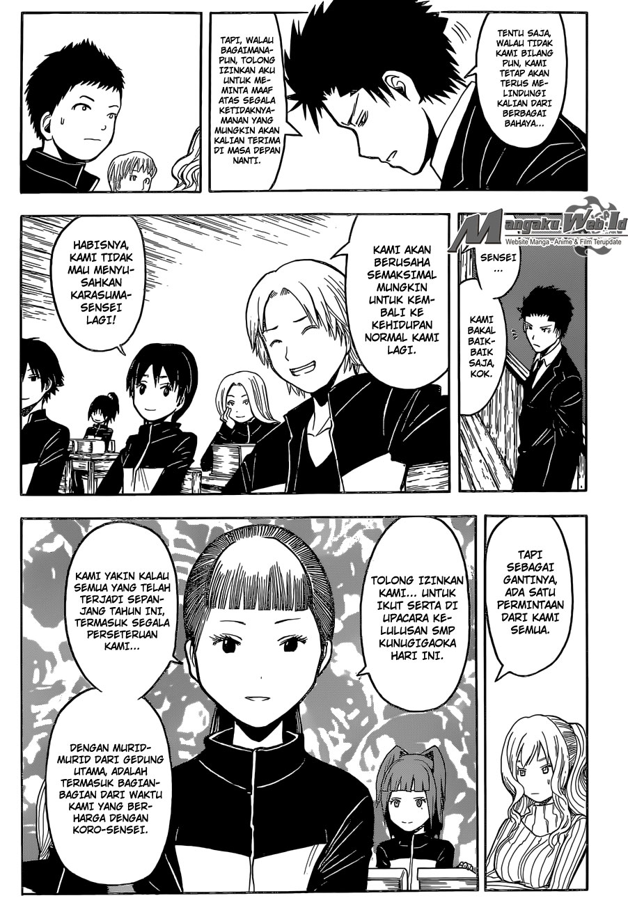 Assassination Classroom Bab 178 halaman 10