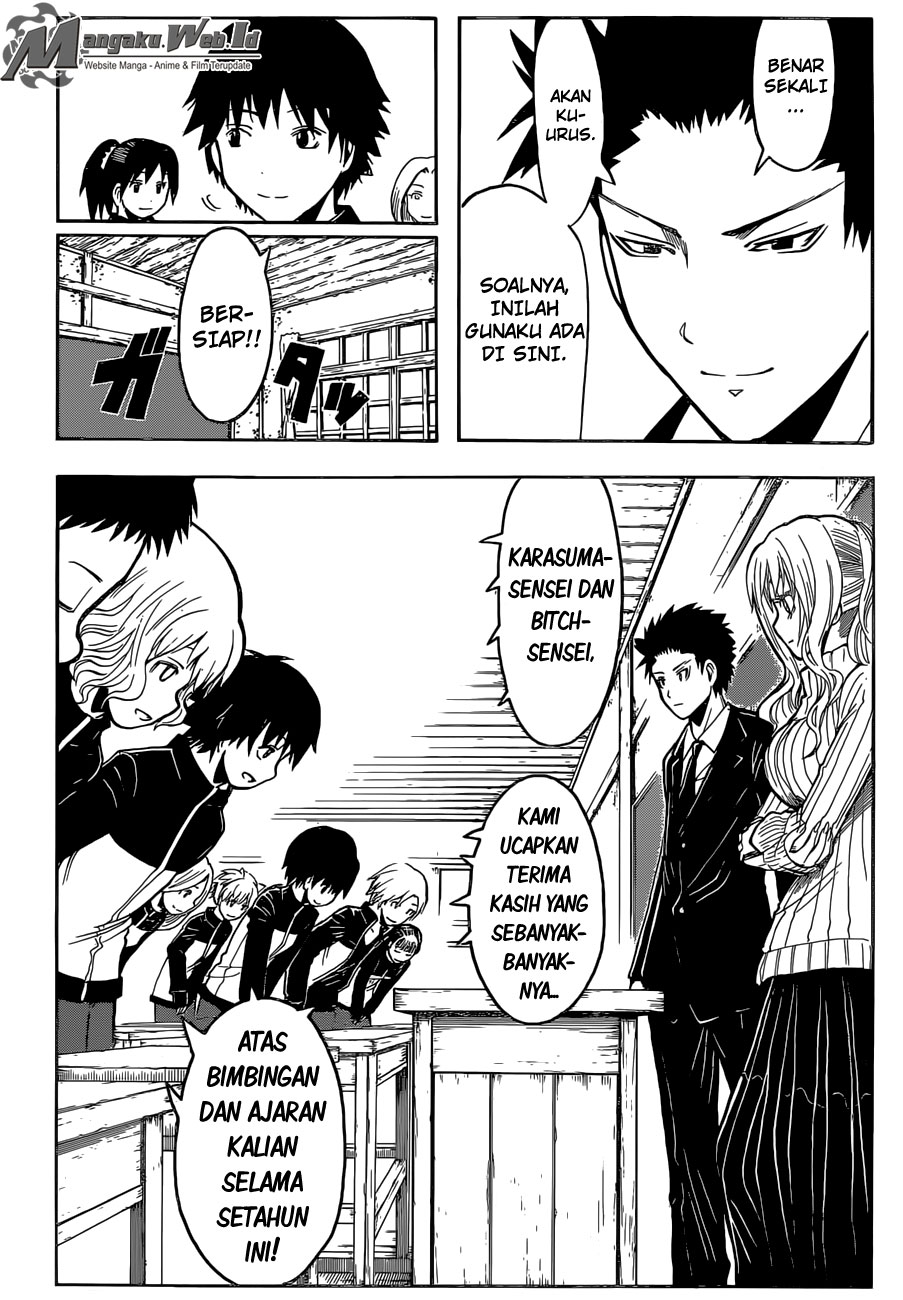 Assassination Classroom Bab 178 halaman 11