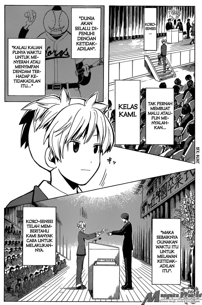 Assassination Classroom Bab 178 halaman 13