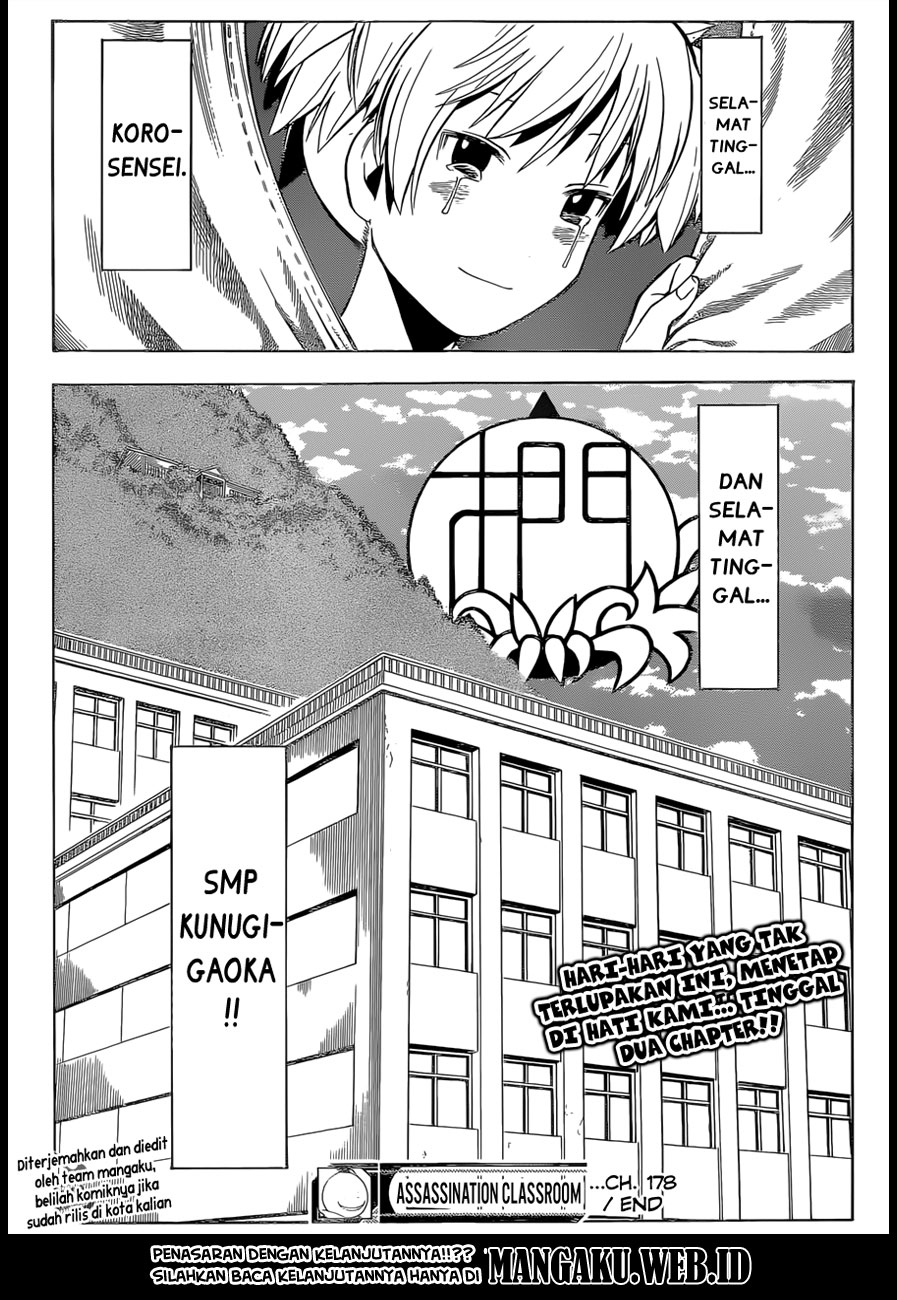 Assassination Classroom Bab 178 halaman 22