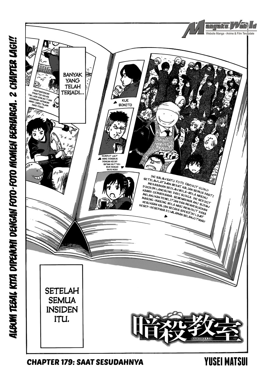 Assassination Classroom chapter 179 halaman 2