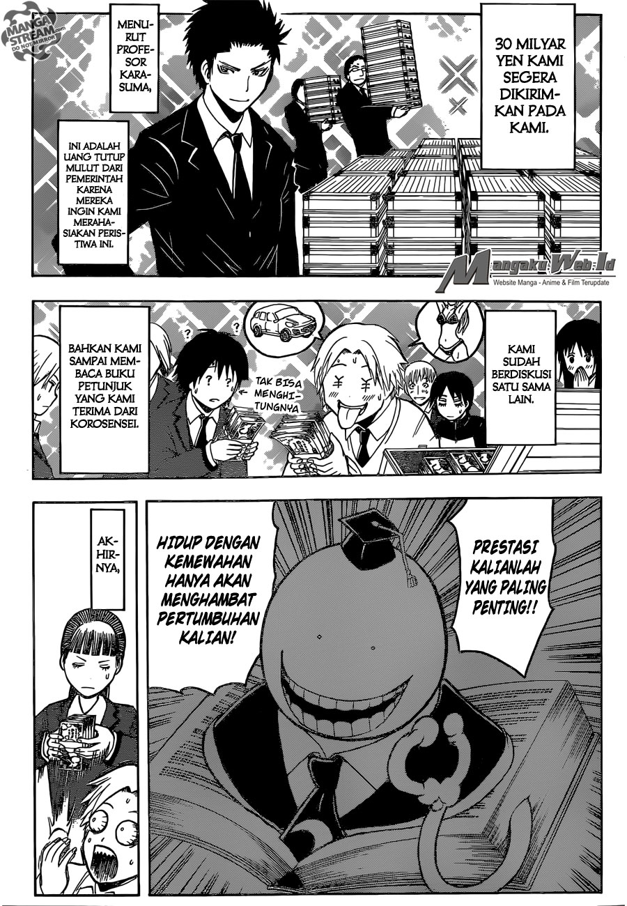 Assassination Classroom chapter 179 halaman 8