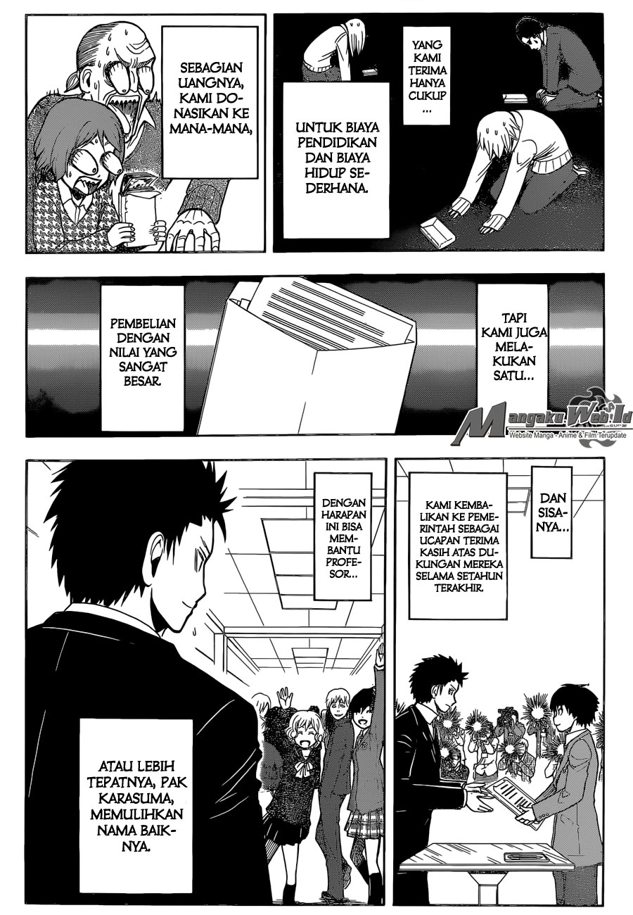 Assassination Classroom chapter 179 halaman 9