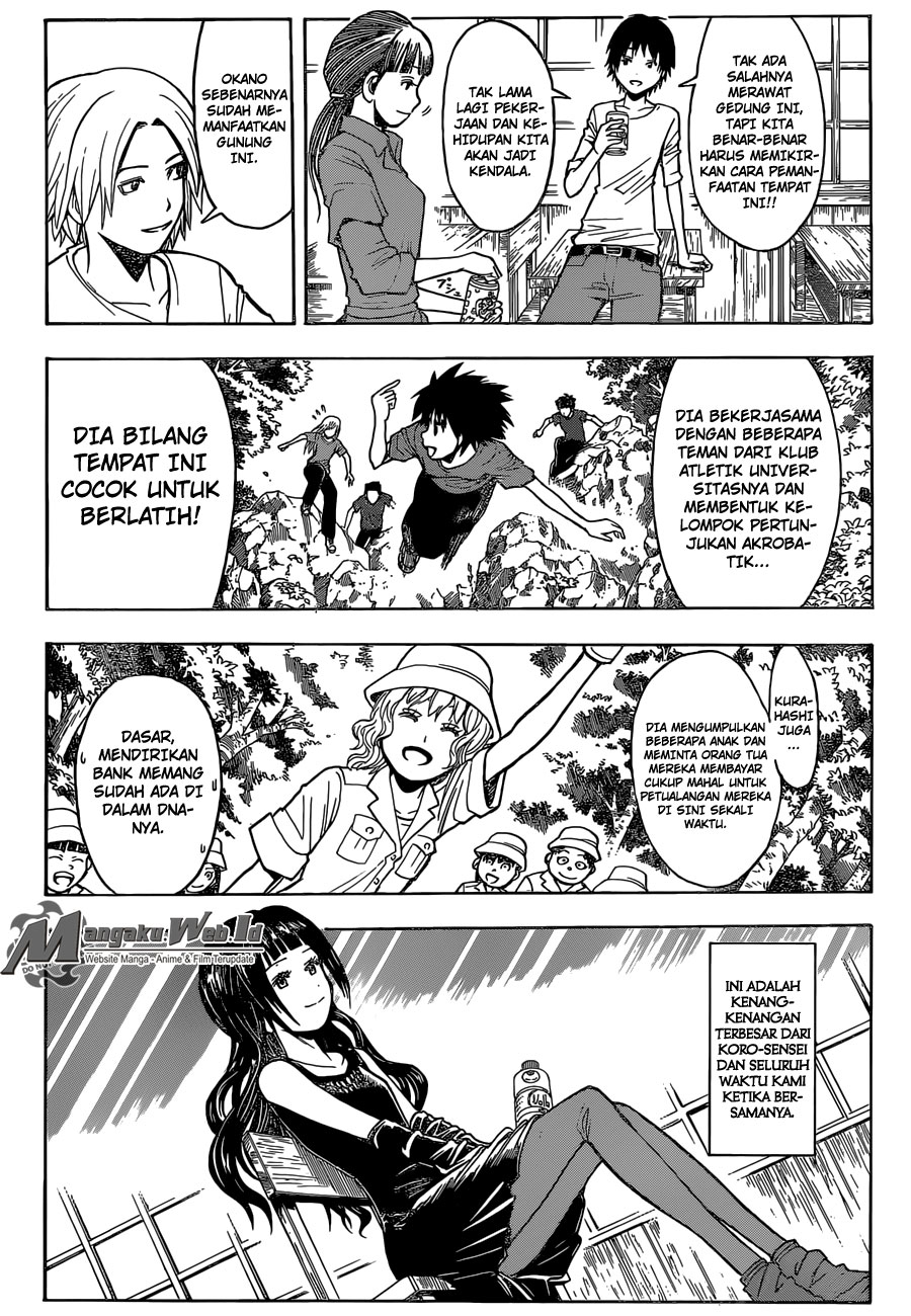 Assassination Classroom chapter 179 halaman 21