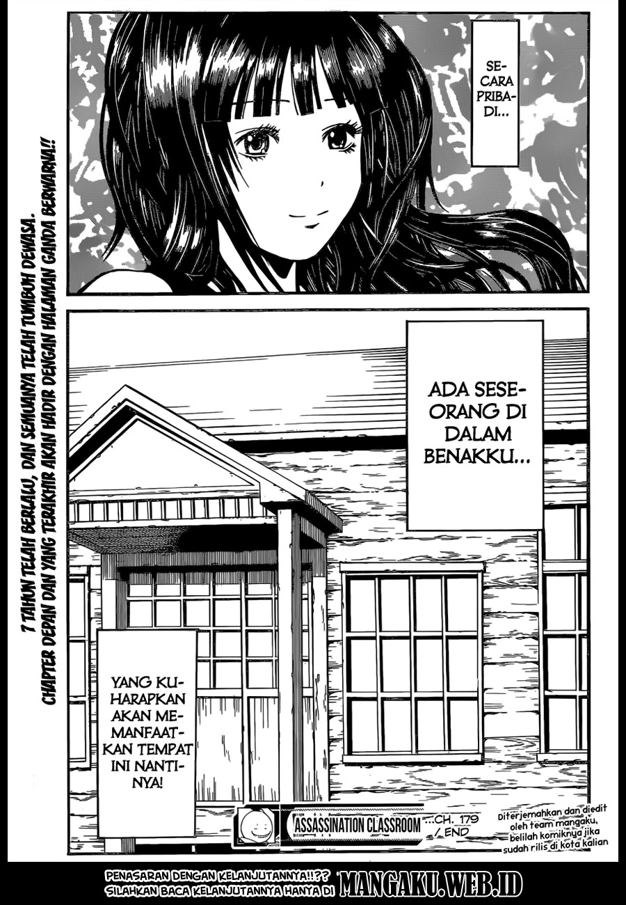 Assassination Classroom chapter 179 halaman 22