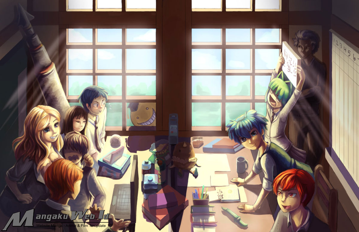 Assassination Classroom chapter 180 halaman 4