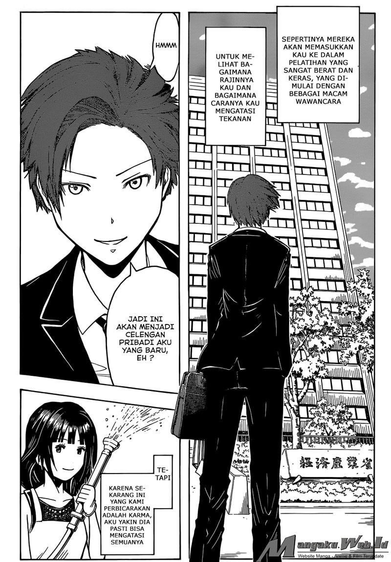 Assassination Classroom chapter 180 halaman 9