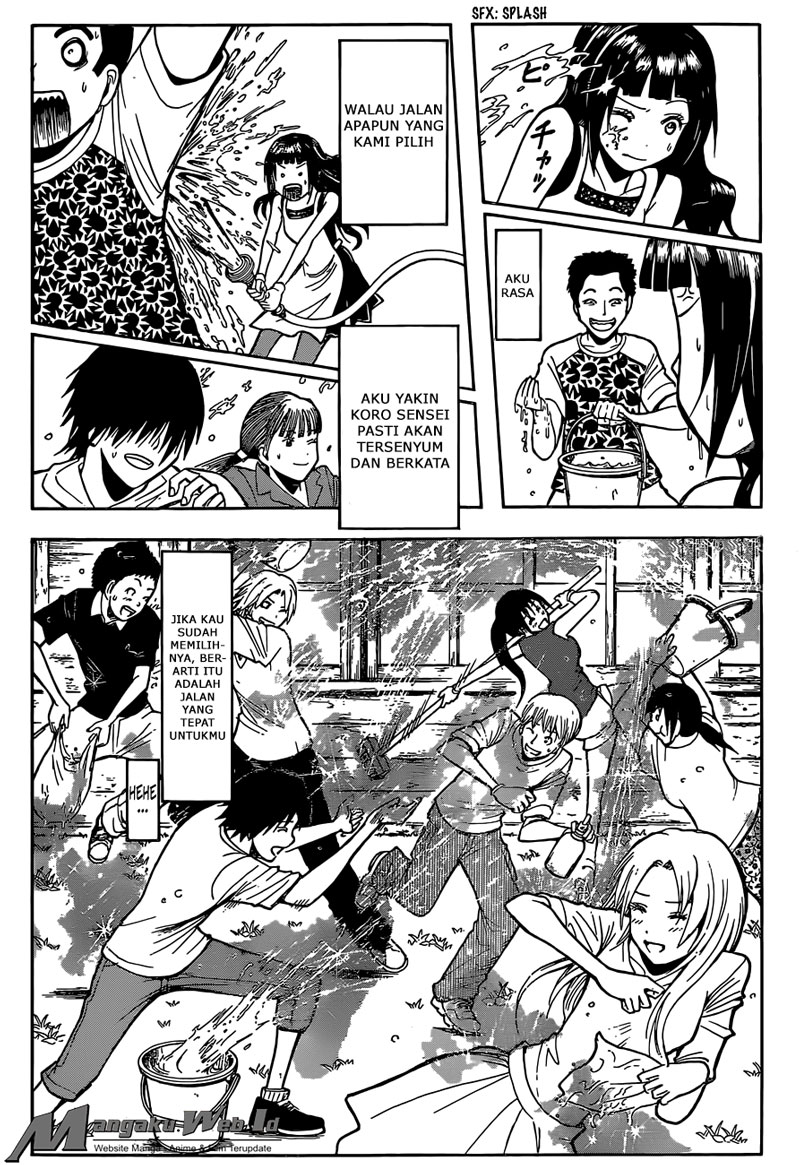 Assassination Classroom chapter 180 halaman 10