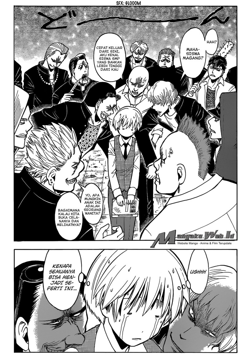 Assassination Classroom chapter 180 halaman 17