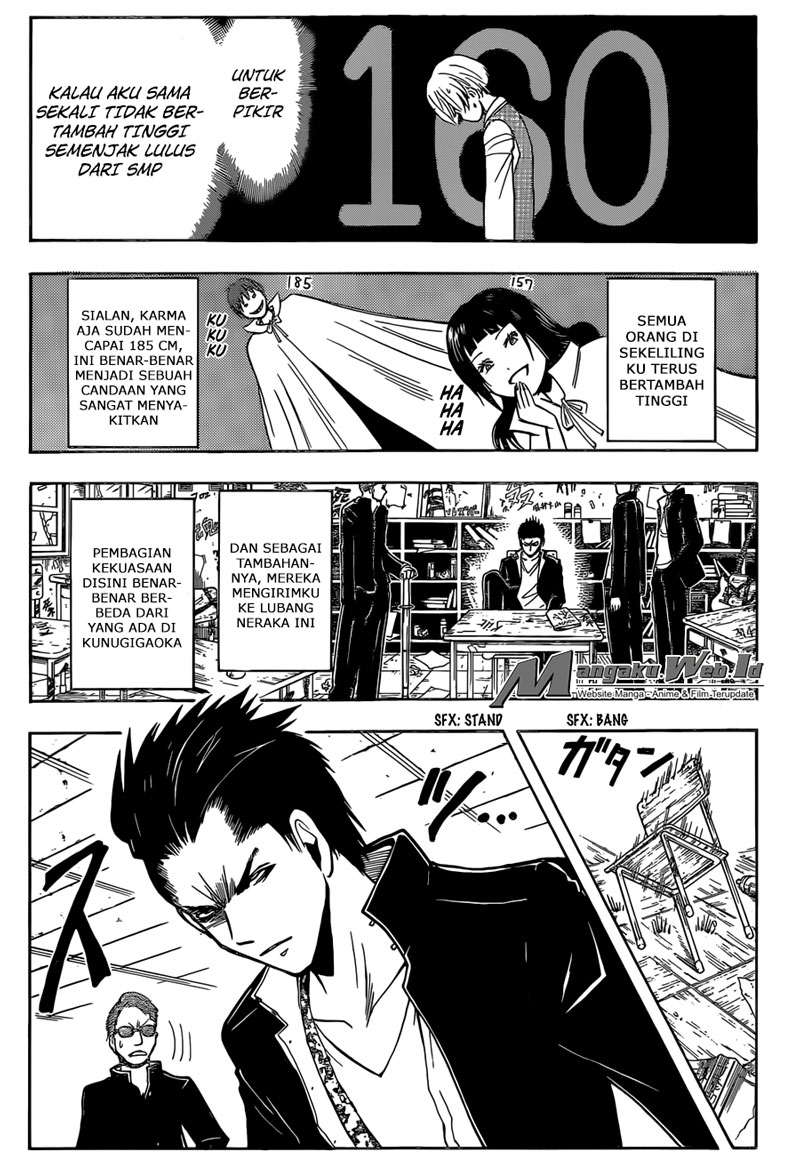 Assassination Classroom chapter 180 halaman 18