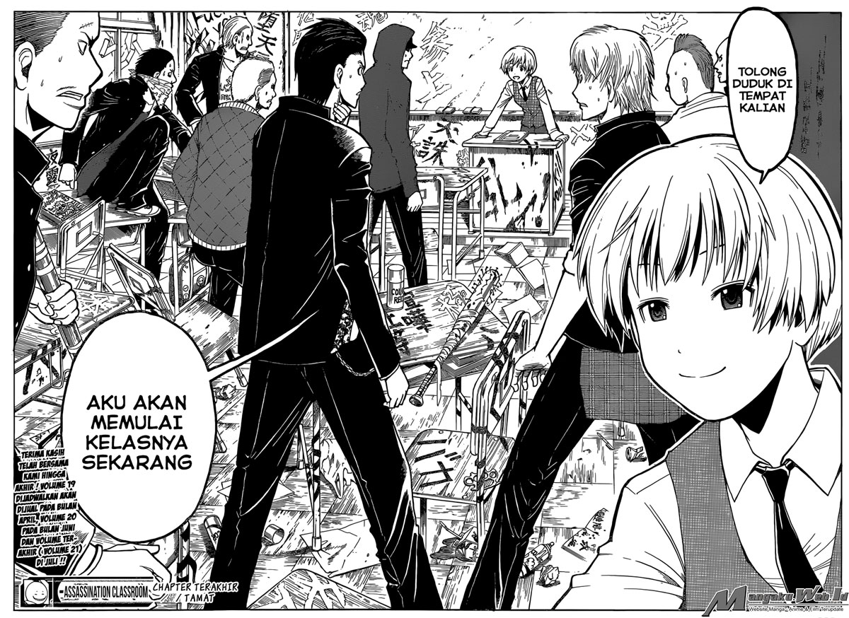Assassination Classroom chapter 180 halaman 25