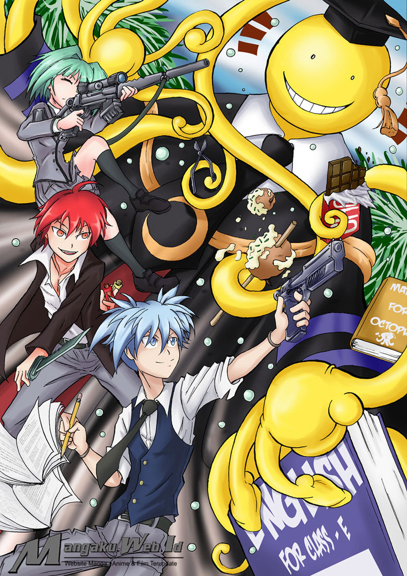 Assassination Classroom chapter 180 halaman 28