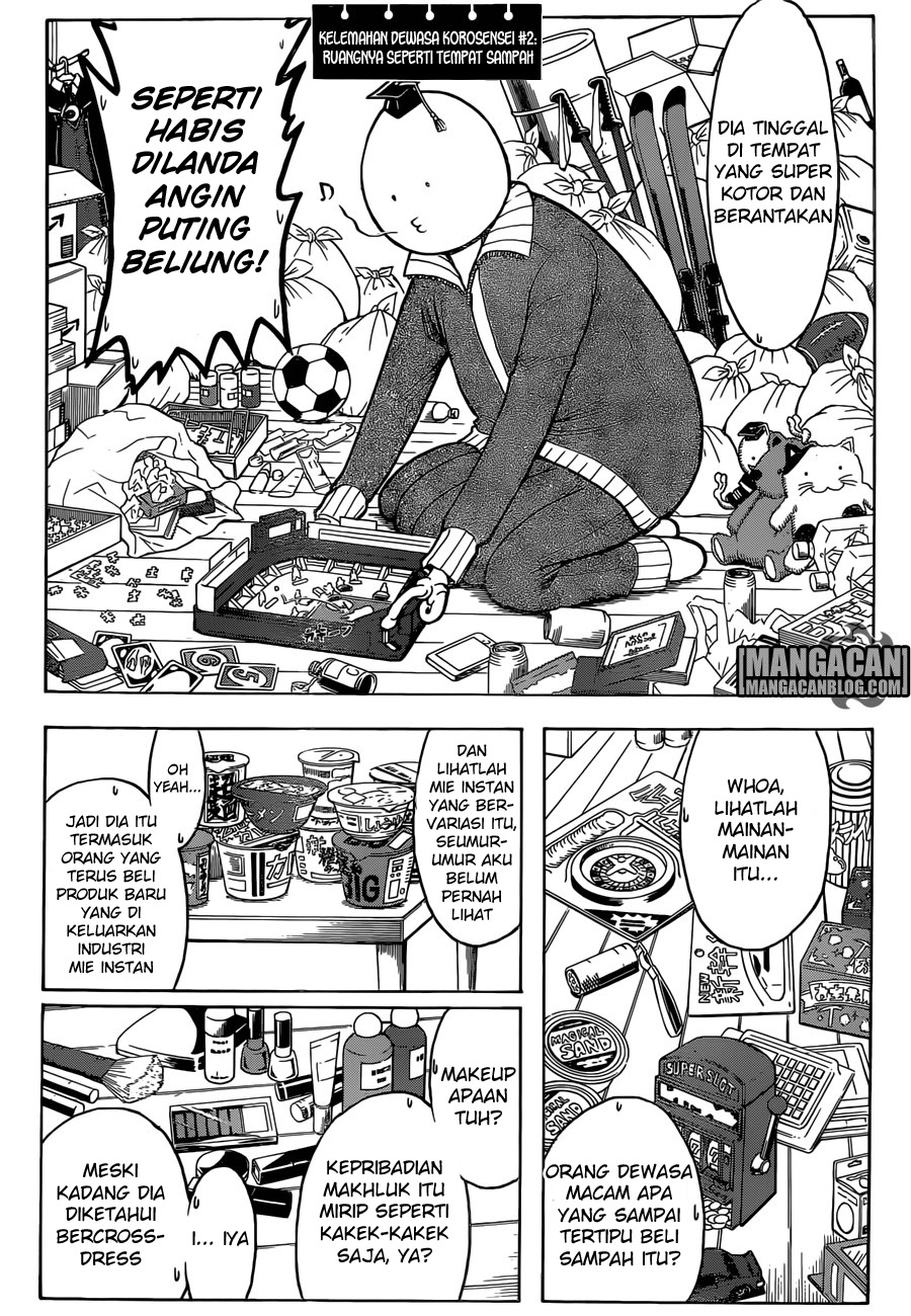 Assassination Classroom Bab 181 halaman 8