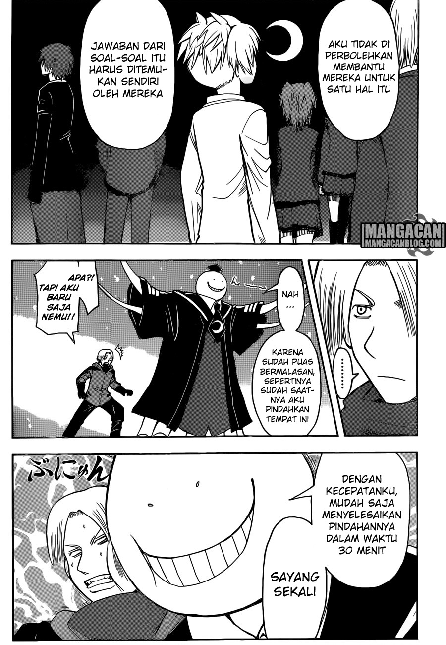 Assassination Classroom Bab 181 halaman 17