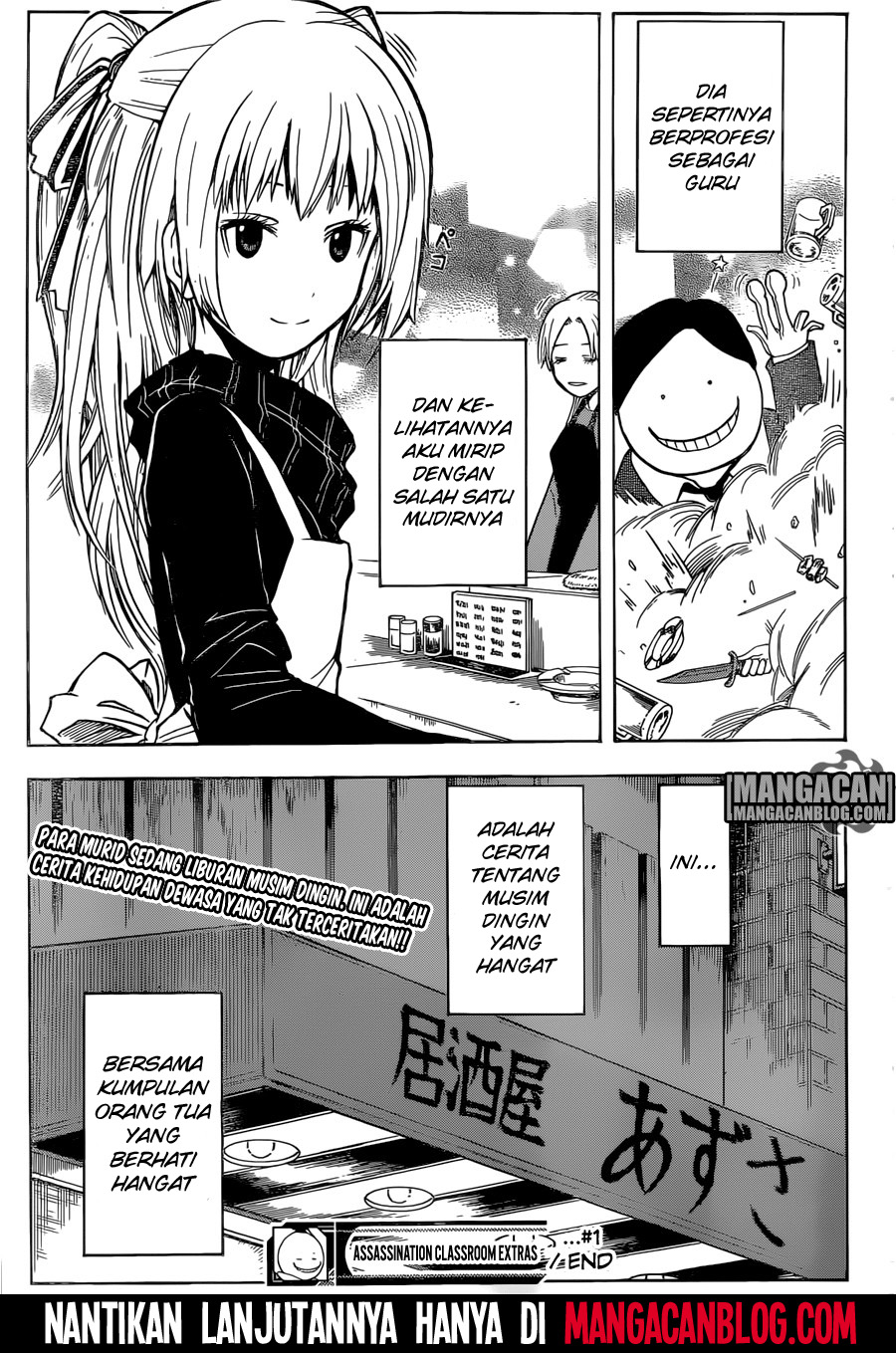 Assassination Classroom Bab 181 halaman 21