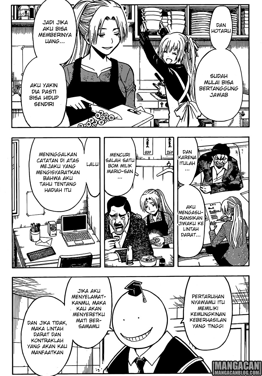 Assassination Classroom Bab 184 halaman 9