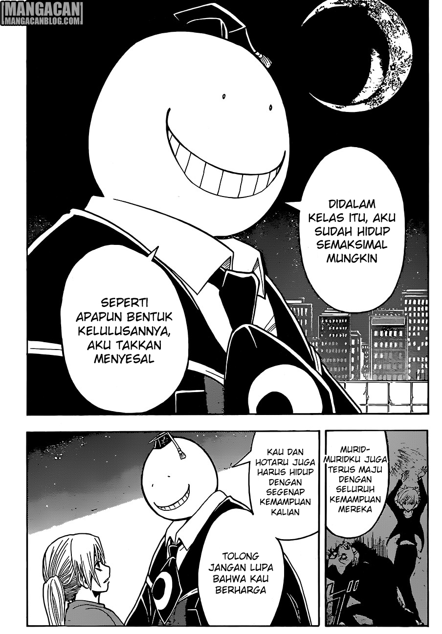 Assassination Classroom Bab 184 halaman 16