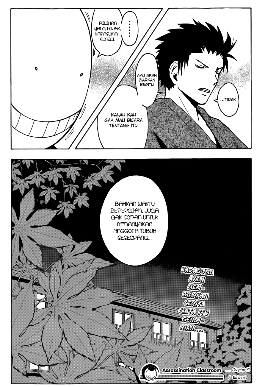 Assassination Classroom Bab 19 halaman 20