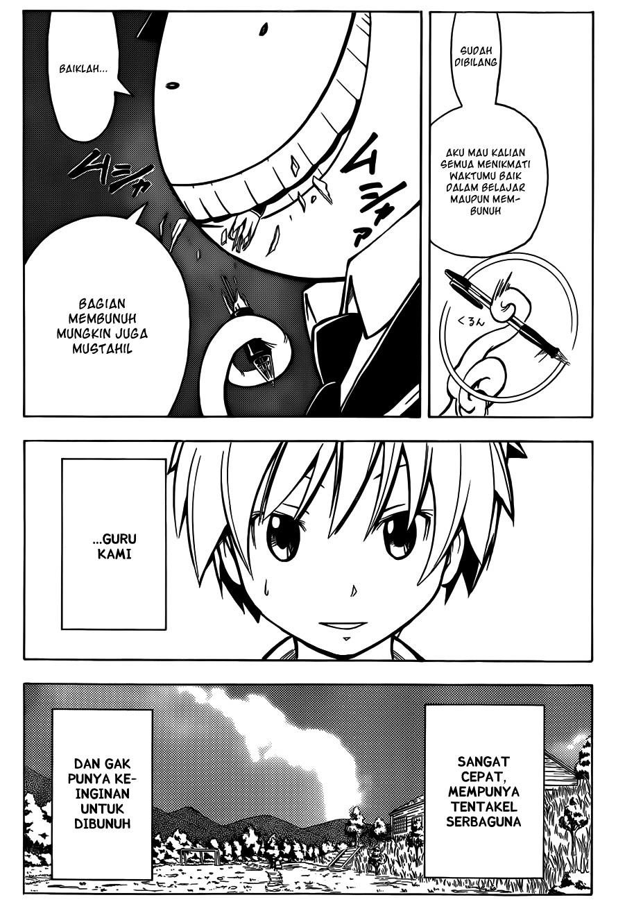 Assassination Classroom chapter 2 halaman 22