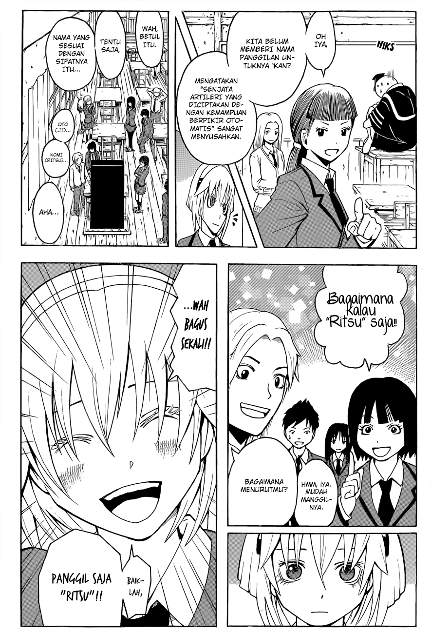 Assassination Classroom Bab 22 halaman 9