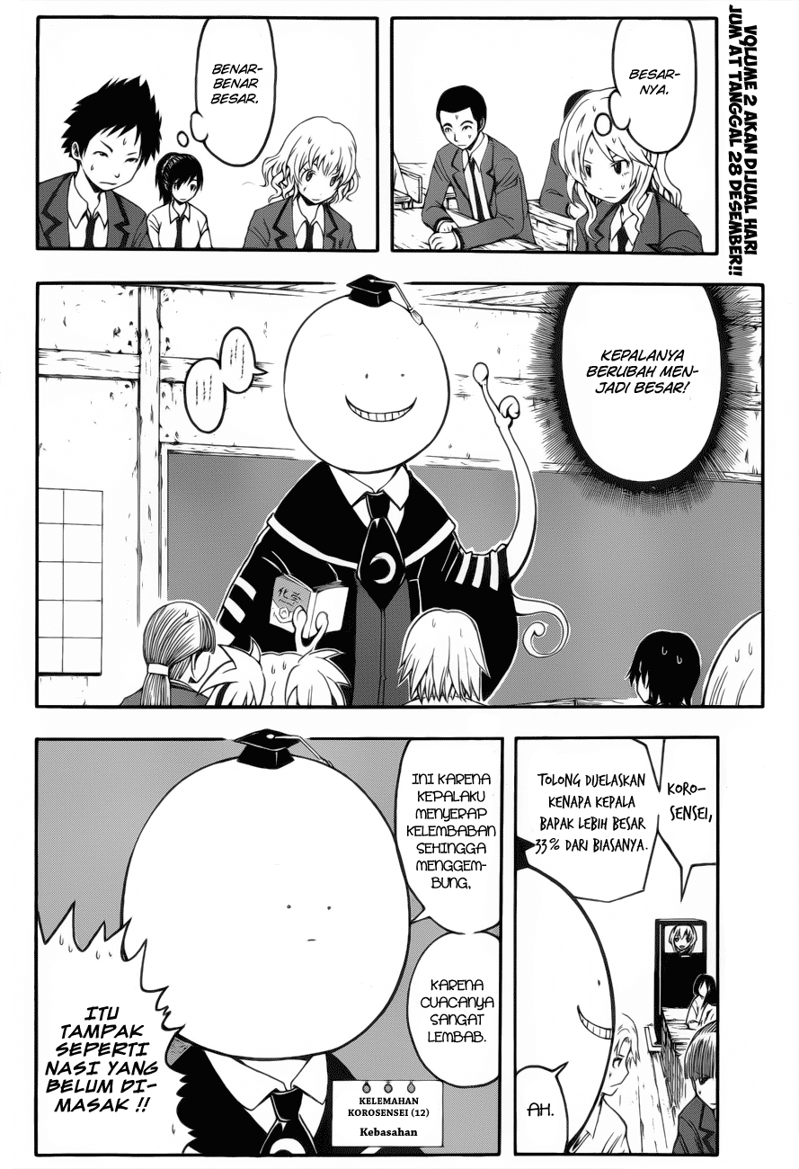 Assassination Classroom Bab 23 halaman 3
