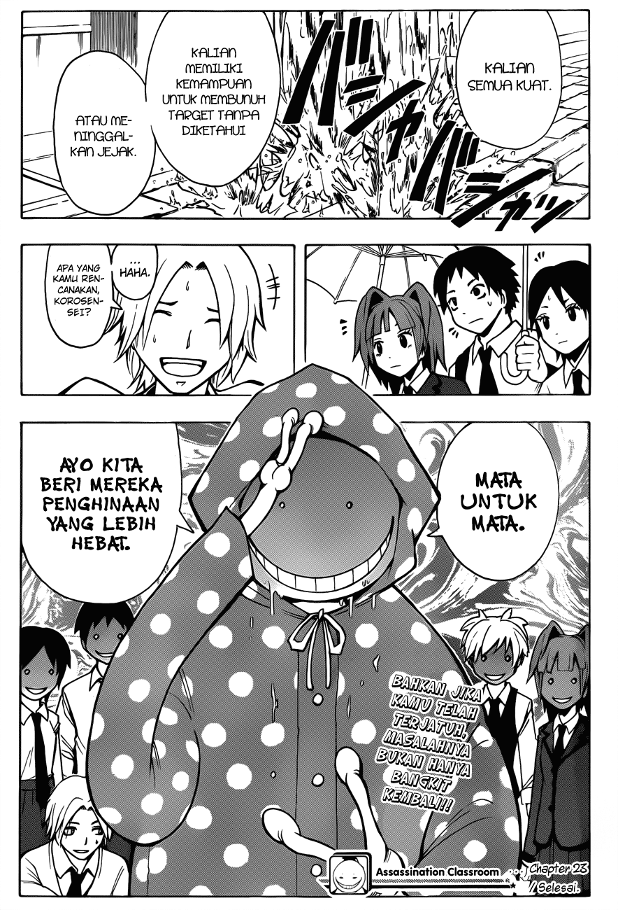 Assassination Classroom Bab 23 halaman 20