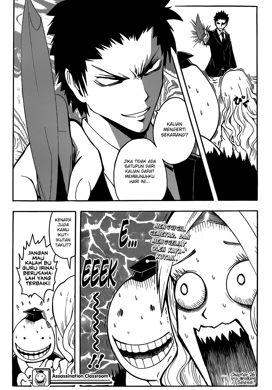 Assassination Classroom Bab 26 halaman 20