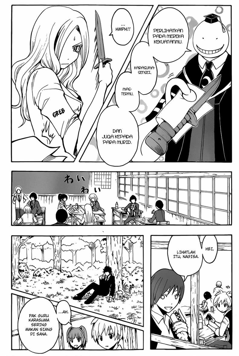 Assassination Classroom Bab 27 halaman 7
