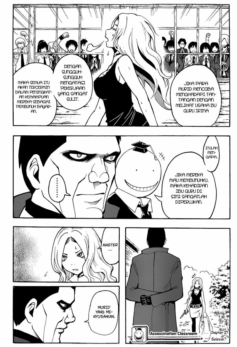Assassination Classroom Bab 27 halaman 19